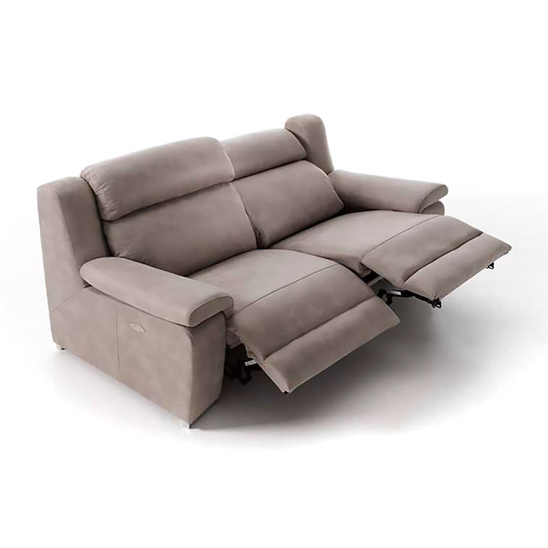 sofa blus acomodel electrico