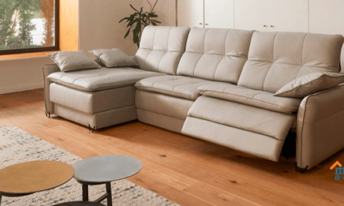 Distribución del sofá